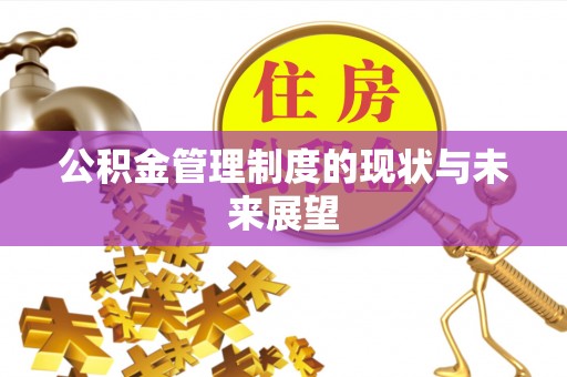 新源公积金管理制度的现状与未来展望